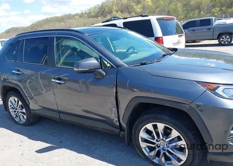 2019 Toyota Rav4 Limited из США, поврежденный, VIN JTMN1RFV3KD521977